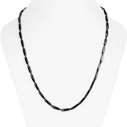 xflame Mens Jewellery Stylish Fancy Party Wear Handmade black Stainless Steel chains Titanium Plated Stainless Steel Chain image 4
