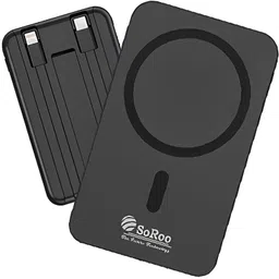 soroo future 10000 mAh 30 W Wired & Wireless Compact Pocket Size Power Bank-picture-10