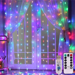 techpride 300 LEDs 3 m Multicolor Flickering String Rice Lights-picture-30