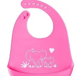 truecart care BabyCartoon Printing Waterproof Silicone Bib Rice Pocket-picture-26
