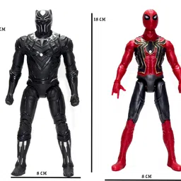 wow toys Pack of Spider and Panther Powerful Action Figure Toys for Kids image 3