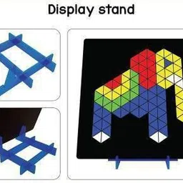 sr toys New Magnetic Puzzles : Triangles For kids (250 Pieces) image 3