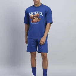 griffel Tshirt Regular Shorts Co-ords Set image 1