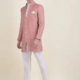 HOUSE OF DEYANN Woven Sherwani image 3