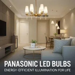 panasonic 7 W Basic Round B22 LED Bulb image 4