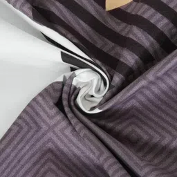 Multicolor 300 TC Poly Cotton 2 Double Bedsheets with 4 Pillow Covers by Klotthe image 4