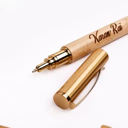 holdgift Best Personalized golden Pen with Name (blue ink ) customise Refill-picture-17