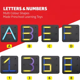 frony Alpha Numeric Puzzle Toy for Kids - Educational Fun Toy with Letters & Numbers image 3