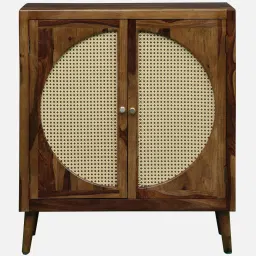 woodsworth from pepperfry Albans Sheesham Wood Cabinet in Provincial Teak Finish image 5