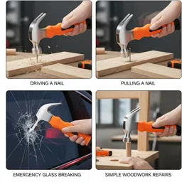 r.s. ME - 2857 CLAW HAMMER Straight Claw Hammer image 5