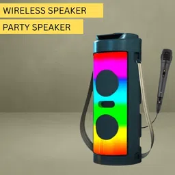 SACRO Game (PORTABLE BLUETOOTH PARTY SPEAKER) With Mic & High Quality Bass SoundW353 40 W Bluetooth Party Speaker-picture-29