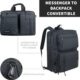 travalate Medium 30 L Laptop Backpack for Men 3 IN 1 Convertible Backpack for Office, Travel, and College image 4