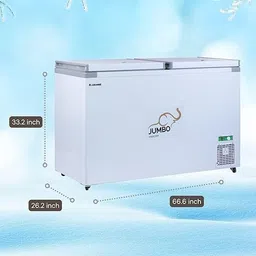 rockwell 485 L Double Door Standard Deep Freezer image 5