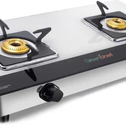 greenchef Blaze Jumbo Burner Glass Manual Gas Stove image 2