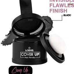 Cover-Up Hair Powder Grey Roots - hair powder thinning coverage piece, Quick ... , Black-image-0