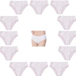 hn plus Pack of 12 Women Disposable White Panty-picture-21