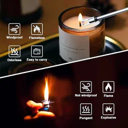 crockdile "EternalEmber Lighter for Unfading Flame and Enduring Strength" Aluminium Electronic Gas Lighter Pocket Lighter image 3