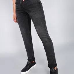 spykar Men Skinny Low Rise Grey Jeans image 2