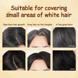 deoxys Hair Color Stick, Waterproof and Sweat-Proof Comb Hair Dye Stick image 3