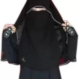 dhyeyu Chiffon Solid, Self Design Black Women Dupatta image 2