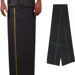 prakasam cotton Men Cotton Blend Shirt Pant Set image 2