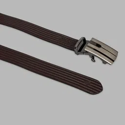 woodland Men Formal Black Genuine Leather Reversible Belt image 5