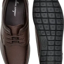 allen cooper Genuine Premium Leather Luxury Business Formals Lace Up For Men image 4