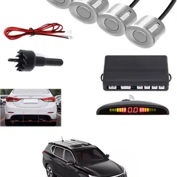 peeps store Universal 4 Silver Reverse Parking Sensor-PS25B262 Universal 4 Silver Reverse Parking Sensor-PS25B262 Parking Sensor-picture-14
