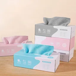 tirtha creations Kitchen Cleaning Fiber Cloth 20PCS | Reusable Duster | Soft & Absorbent Dry Microfiber Cleaning Cloth image 3