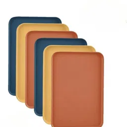 sugalsu Snacks, Fruit, Cookies, Dessert, Reusable Wheat Straw Trays for Serving Food Tray-picture-34