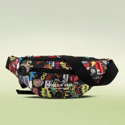 Worldstar printted rock waist bag Fanny Pack for Travel Bags Hiking Trekking printted waist bag-picture-20