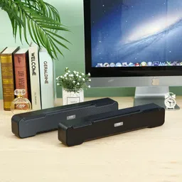 MZ Z-SP-515-BLK (PORTABLE HOME TV SOUNDBAR) Dynamic Sound 2400mAh Battery 10 W Bluetooth Soundbar image 5