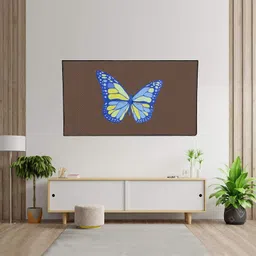 JM Homefurnishings Padded Cover, Dust Cover, etc. for 49 inch Computer Monitor, TV, LCD Monitor, etc. - LEDPBeigeJJ0149IN image 3