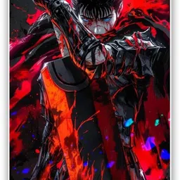 art recall Berserk Wall Poster Anime Poster For Wall Photographic Paper-picture-41