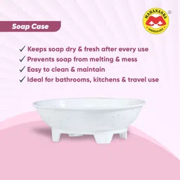 mahanandaunbreakable Plastic Soap Case – Plain Leakproof Soap Box image 4