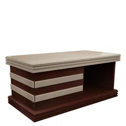 crystal furnitech Ava Coffee Table in Dual Finish image 5