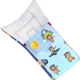 frido Baby Sleeping Bag 3in1 Cotton Comfortable For New Born Baby Carry Bag 0-12 Month Sleeping Bag image 2