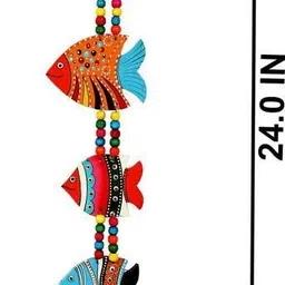 gorvinu crafts Hanging Fish FengShui Vastu for Decoration image 2