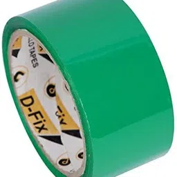 dfix Single-Sided Five Colour Tapes Green, Yellow, Red, White, Blue Each 2 Inch Wide X 25 Metres Length (Manual) image 2