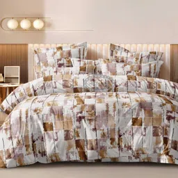 amrange Cotton King Flat 220 TC Floral Bedsheet-picture-25