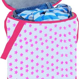 flipkart smartbuy 45 L Pink Laundry Basket-picture-33