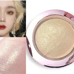 latixmat New Highly Pigmented Semi-Matte Finish Light Gold Blusher Highlighter-picture-42