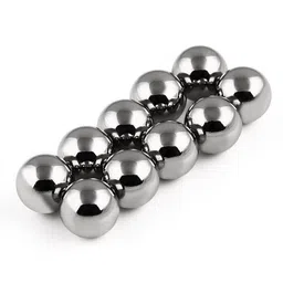 art ifact 10 Pieces of 10mm Neodymium Magnets - N52 Ball Magnets Sphere - Rare Earth NdfeB Fridge Magnet, Multipurpose Office Magnets, Magnetic Paper Holder Pack of 10 image 1