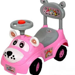 varaa g BEST QUALITY MADE IN INDIA, RIDEON CAR, MUSIC & LIGHT, FOR UPTO 2 YEAR KIDS ONLY Car Non Battery Operated Ride On-picture-13