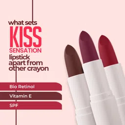 juice Kiss Sensation Lipstick with Goodness of Bio Retinol, & SPF 15 UV protection image 2