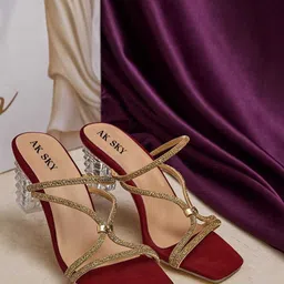 ak sky Women Heels Sandal image 3