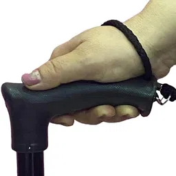 ranacreation Walking stick in steel meterial with black color Walking Stick image 2