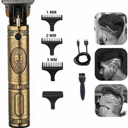 UZAN Professional Maxtop t99 Golden Metal Body Trimmer Haircut Grooming Kit N4 Shaver For Men, Women-image-7