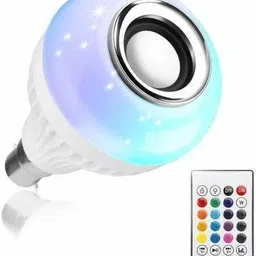 LOPAZ COMBO LED Color Light Wireless Bluetooth Music Call Speaker Bulb Wireless Music Playing Light Lamp 5 W Bluetooth Speaker image 2