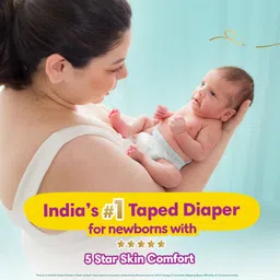 pampers Active Baby Tape Style Baby Diapers - New Born image 4